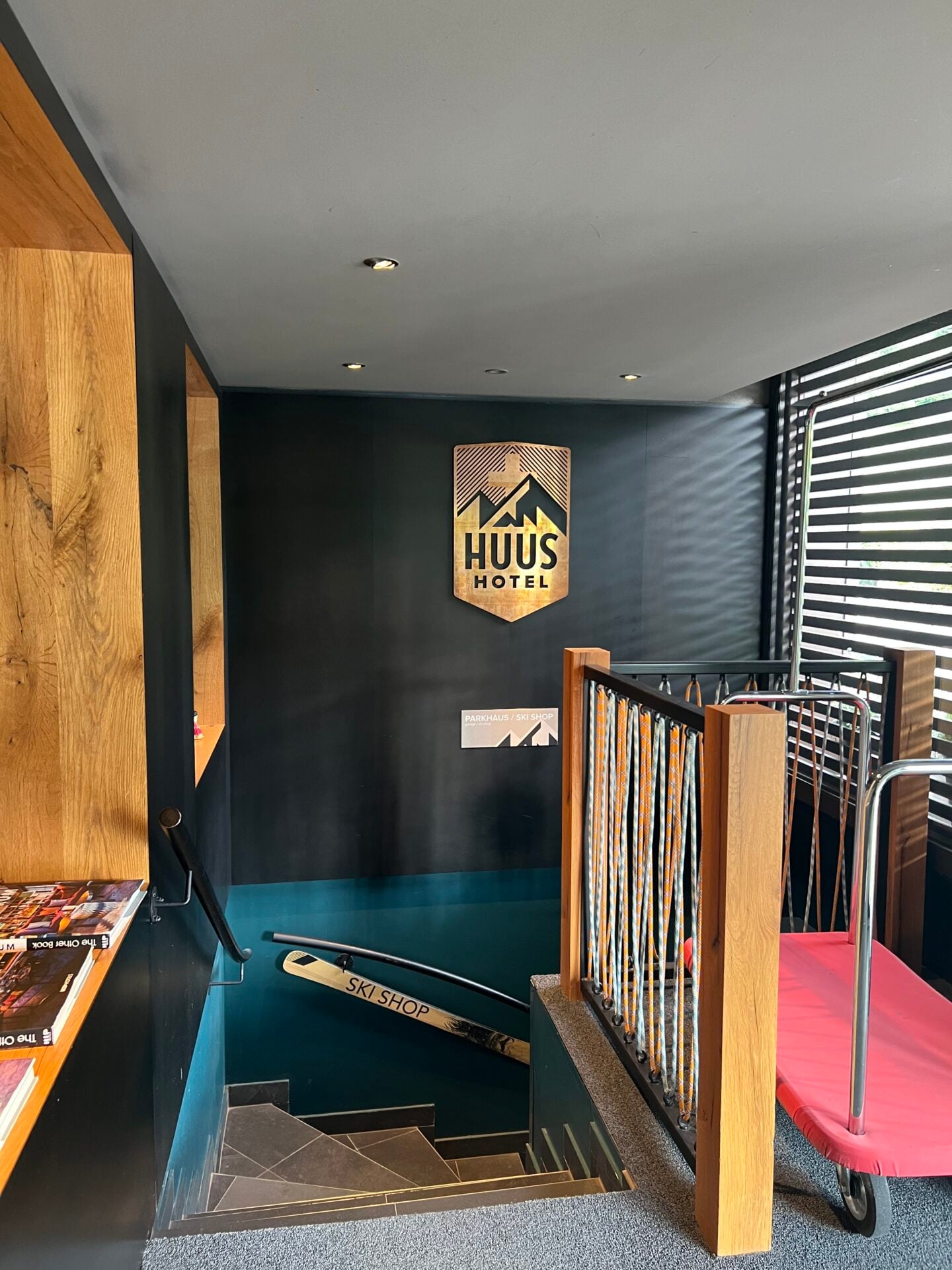 HUUS Hotel Gstaad interior