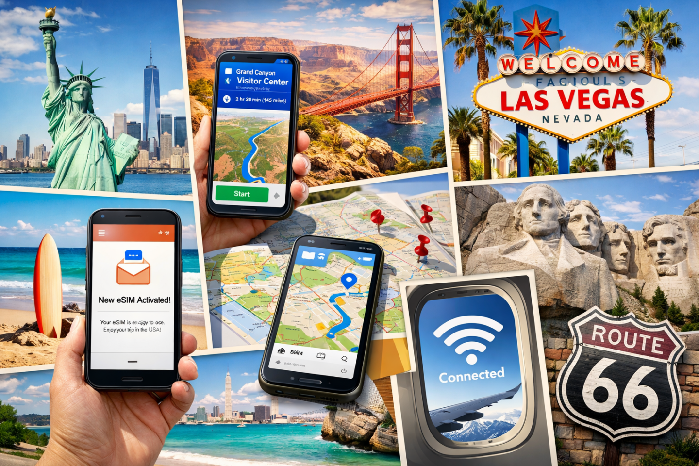 Seven Ways eSIMs Simplify Communication During USA Trips